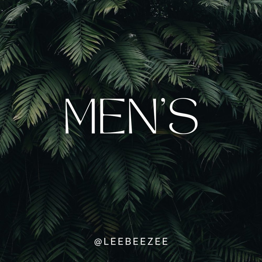 SHOP MEN'S!